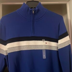 Tommy Hilfiger half zip sweater medium